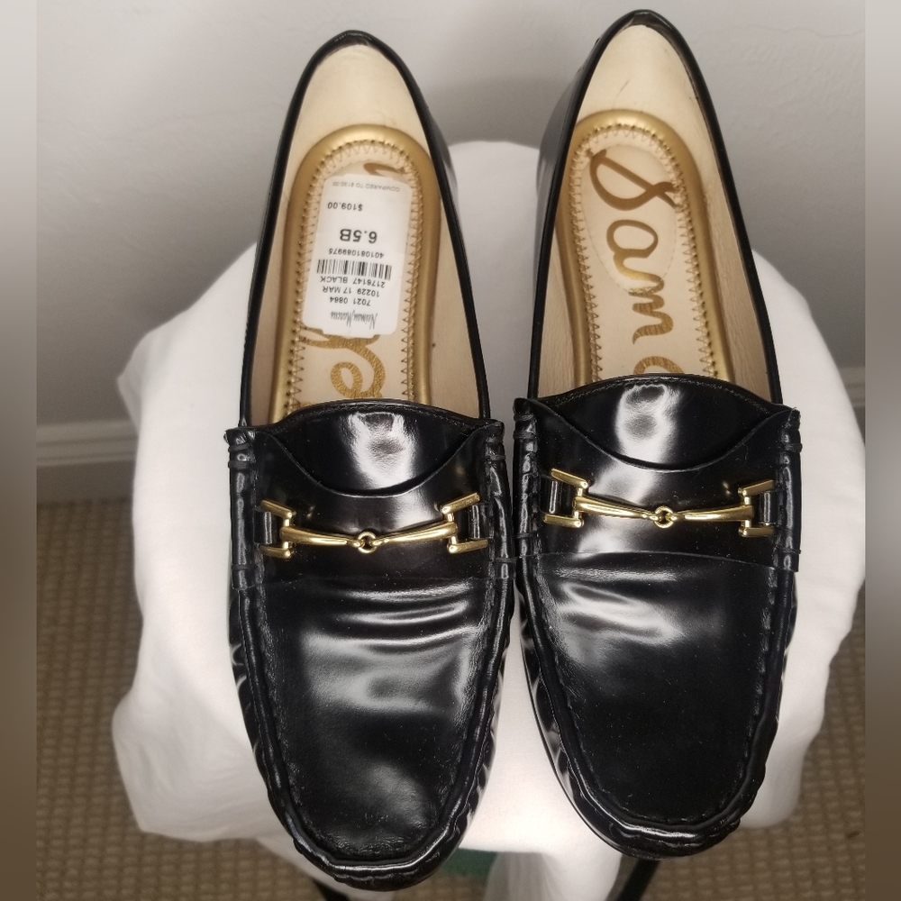 Sam Edelman Black Loafers